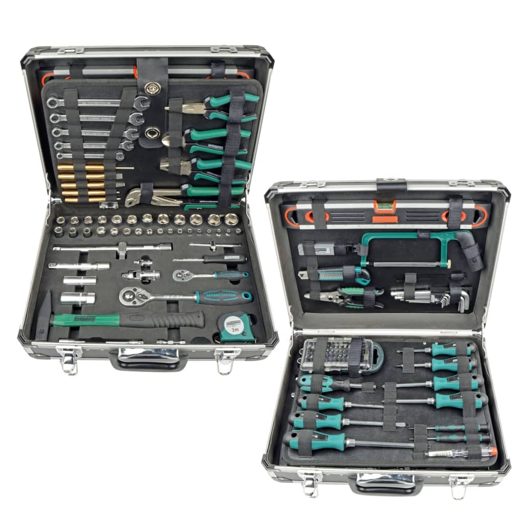 Brüder Mannesmann 160-Teiliges Werkzeug-Set 29078