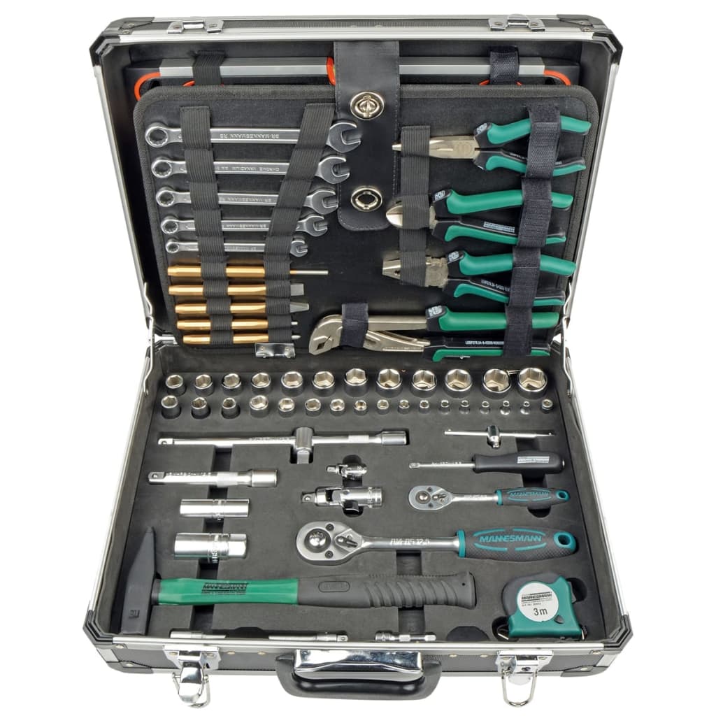 Brüder Mannesmann 160-Teiliges Werkzeug-Set 29078