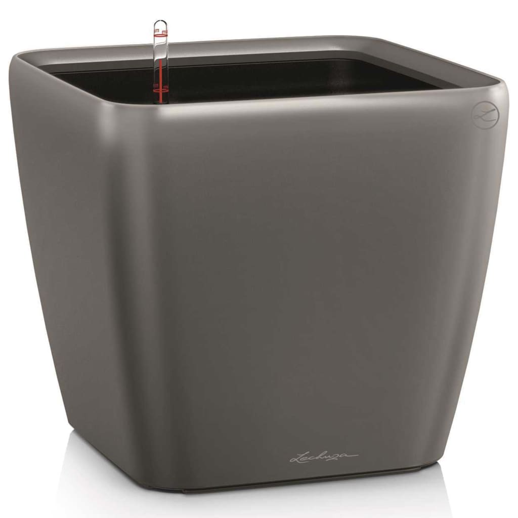 Lechuza Blumentopf Quadro 35 Ls All-In-One Kohle 16163