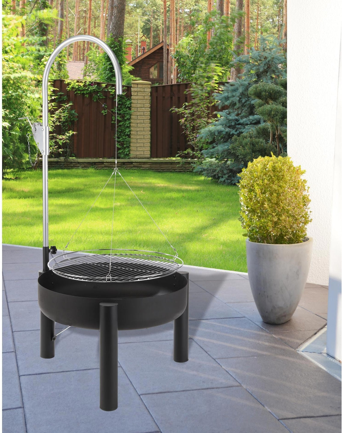 Swivel grill