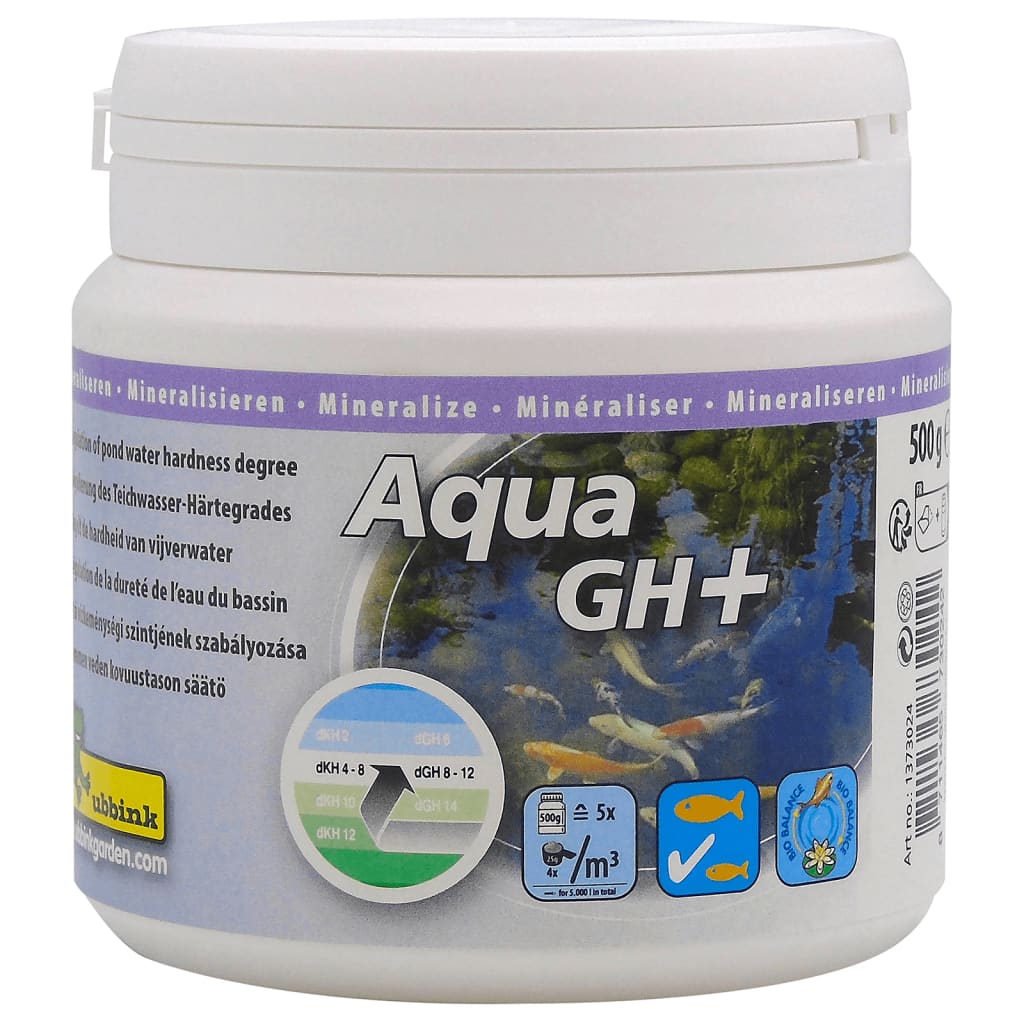 Ubbink Teich-Wasseraufbereiter Aqua Gh+ 1000G Für 10000L