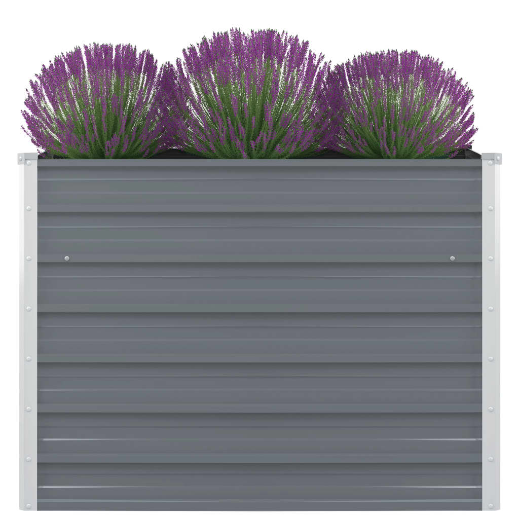 Hochbeet 100 X 100 X 77 Cm Verzinkter Stahl