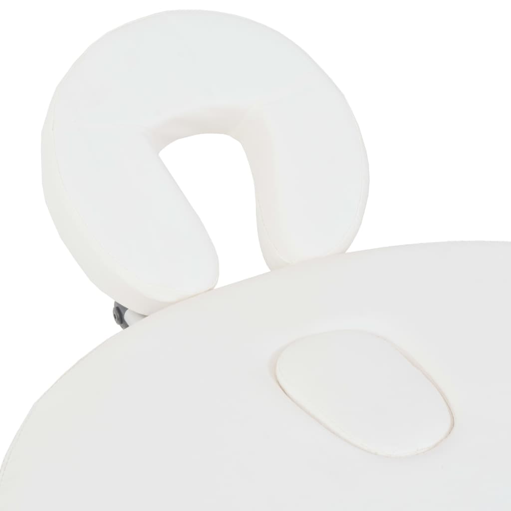 Massageliege Klappbar 4 Cm Polsterung 2 Nackenrollen