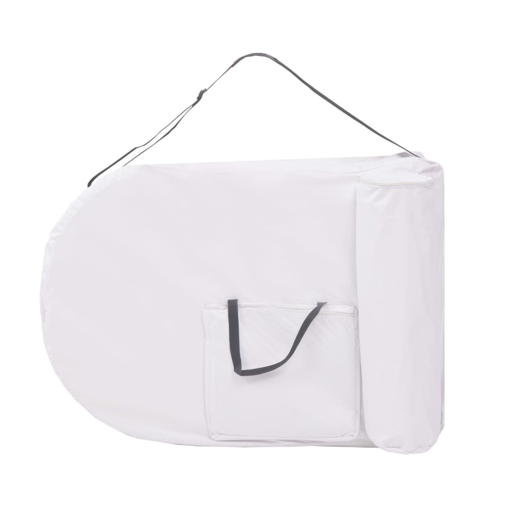 Massageliege Klappbar 4 Cm Polsterung 2 Nackenrollen