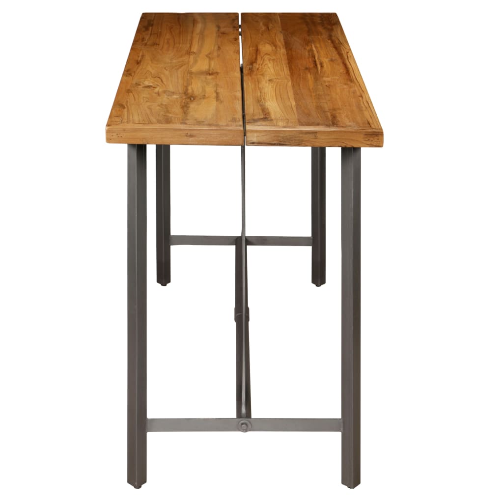 Bartisch Recyceltes Massivholz Teak