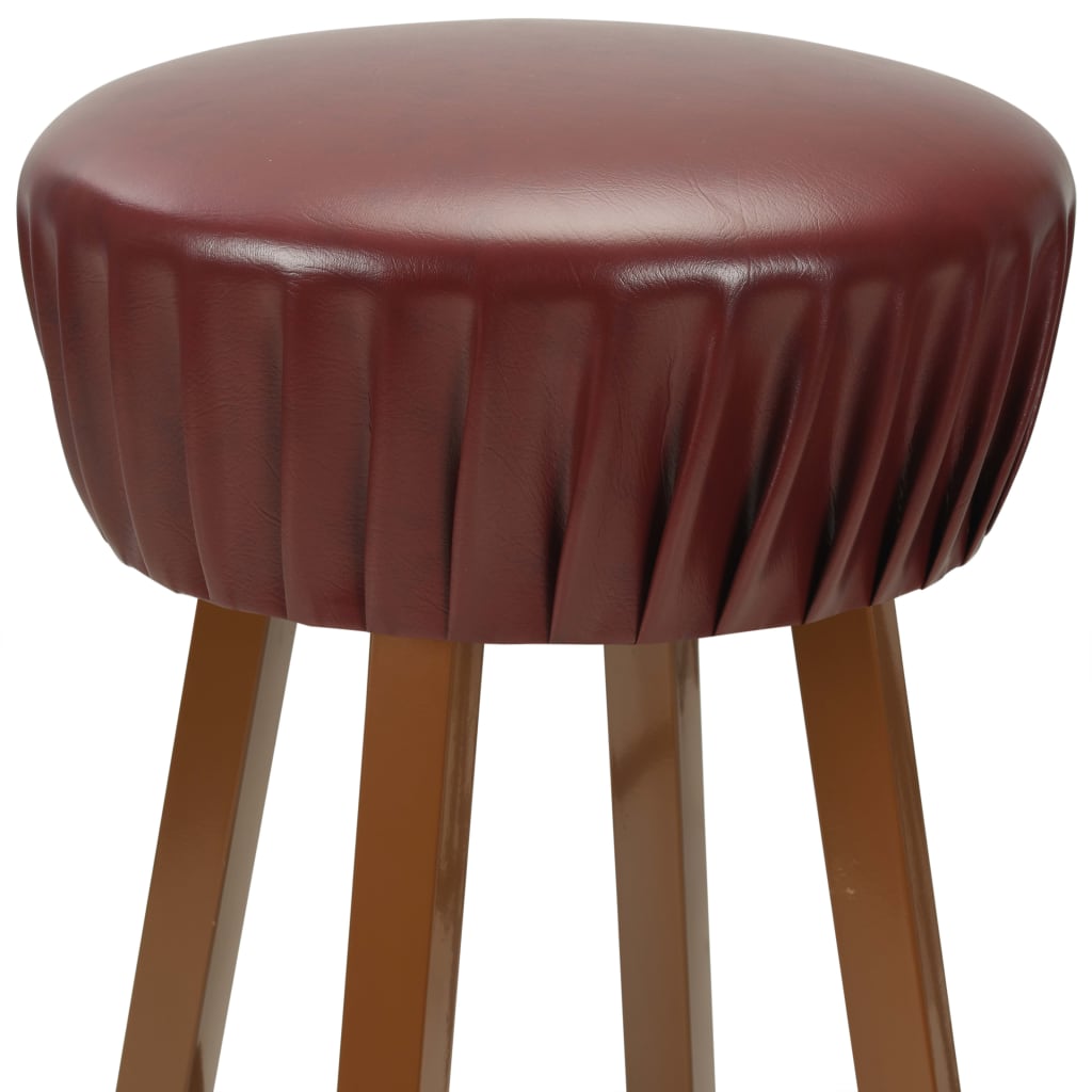 Barhocker 2 Stk. Kunstleder