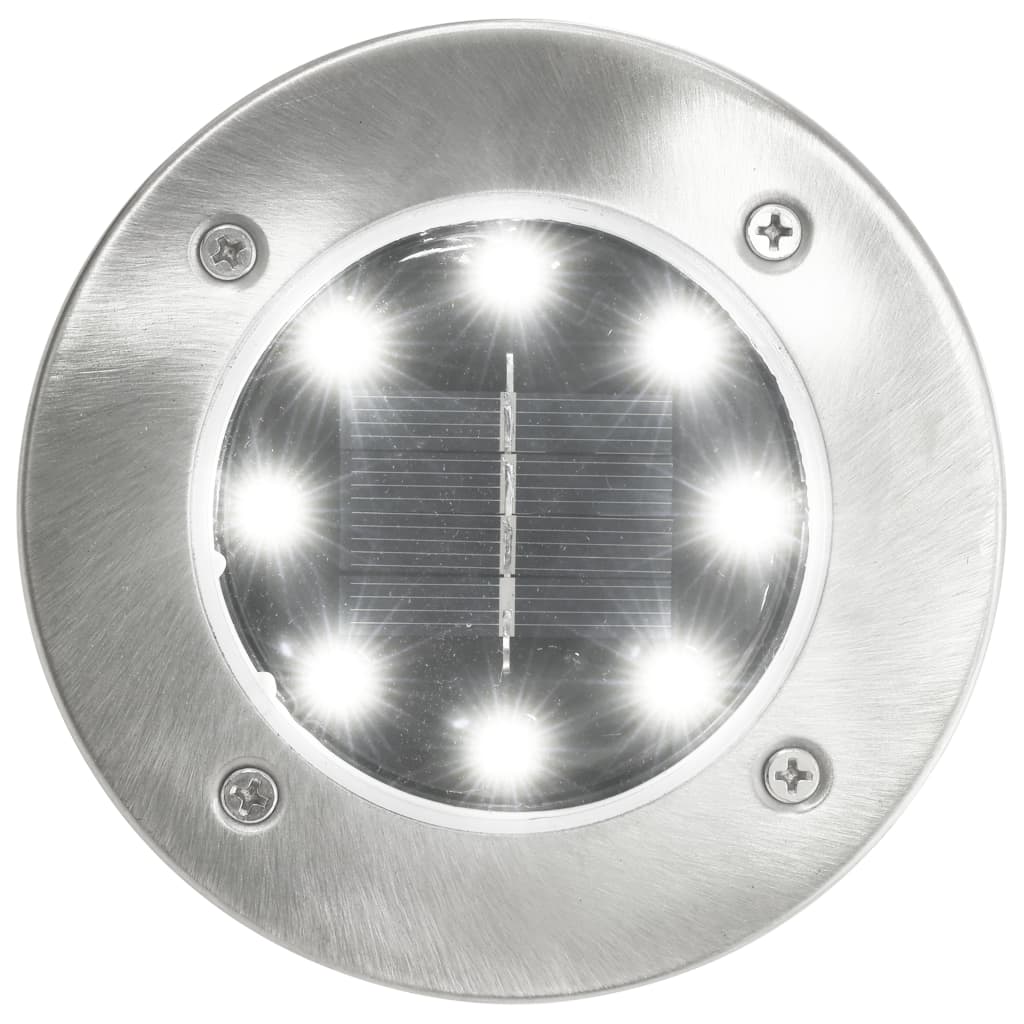 Solar-Bodenleuchten 8 Stk. Led