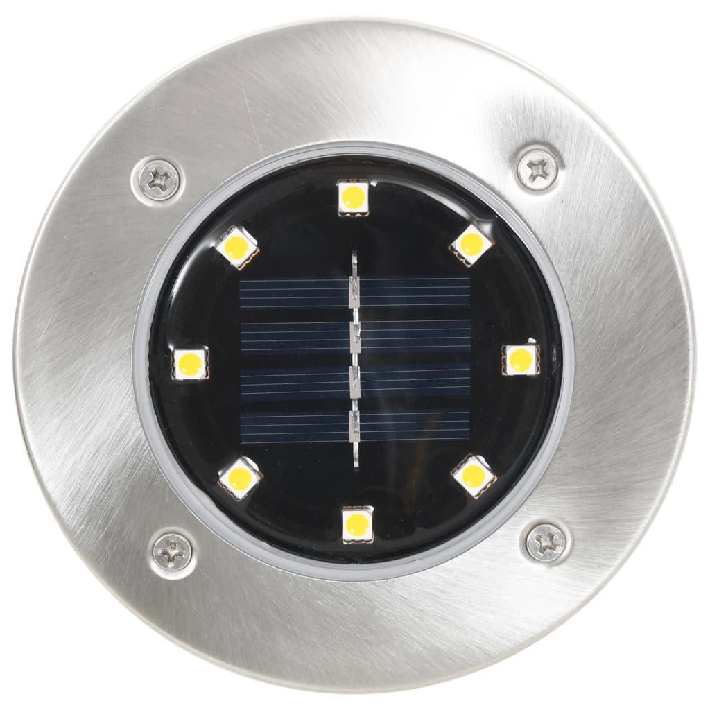 Solar-Bodenleuchten 8 Stk. Led