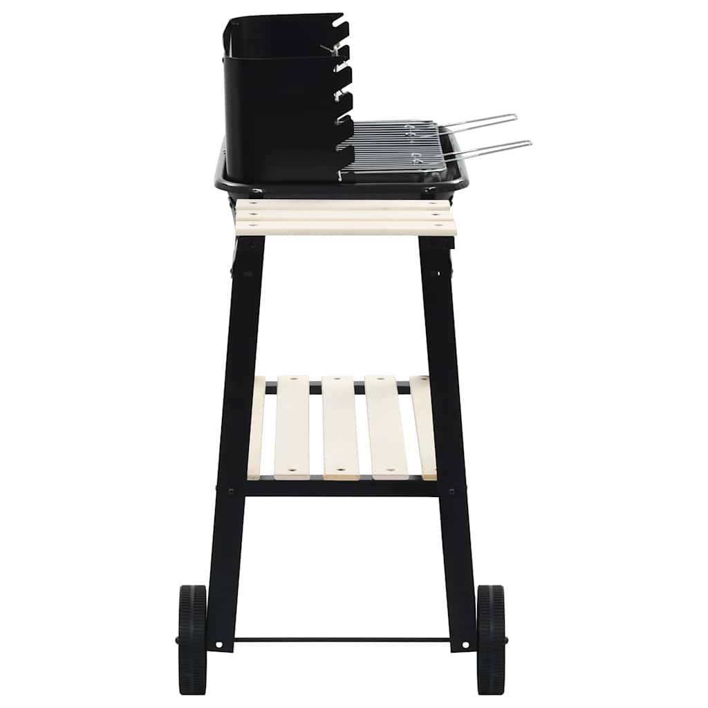 Holzkohlegrill Standgrill Mit Rädern