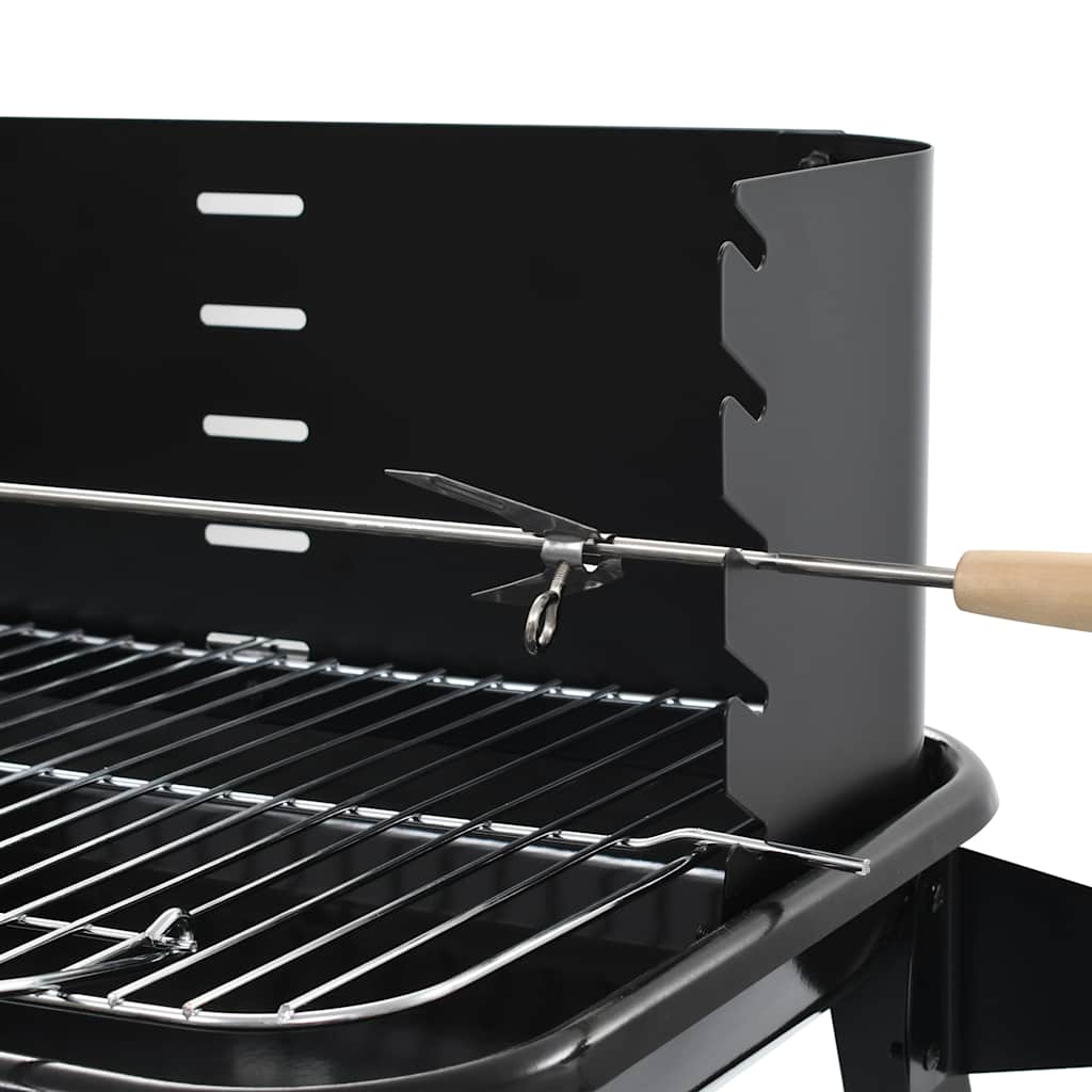 Holzkohlegrill Standgrill Mit Rädern