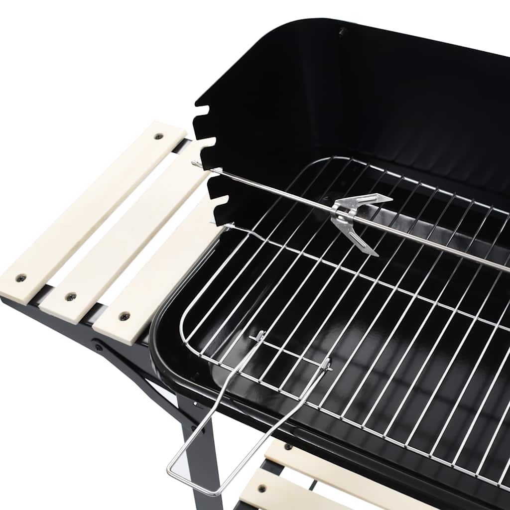 Holzkohlegrill Standgrill Mit Rädern
