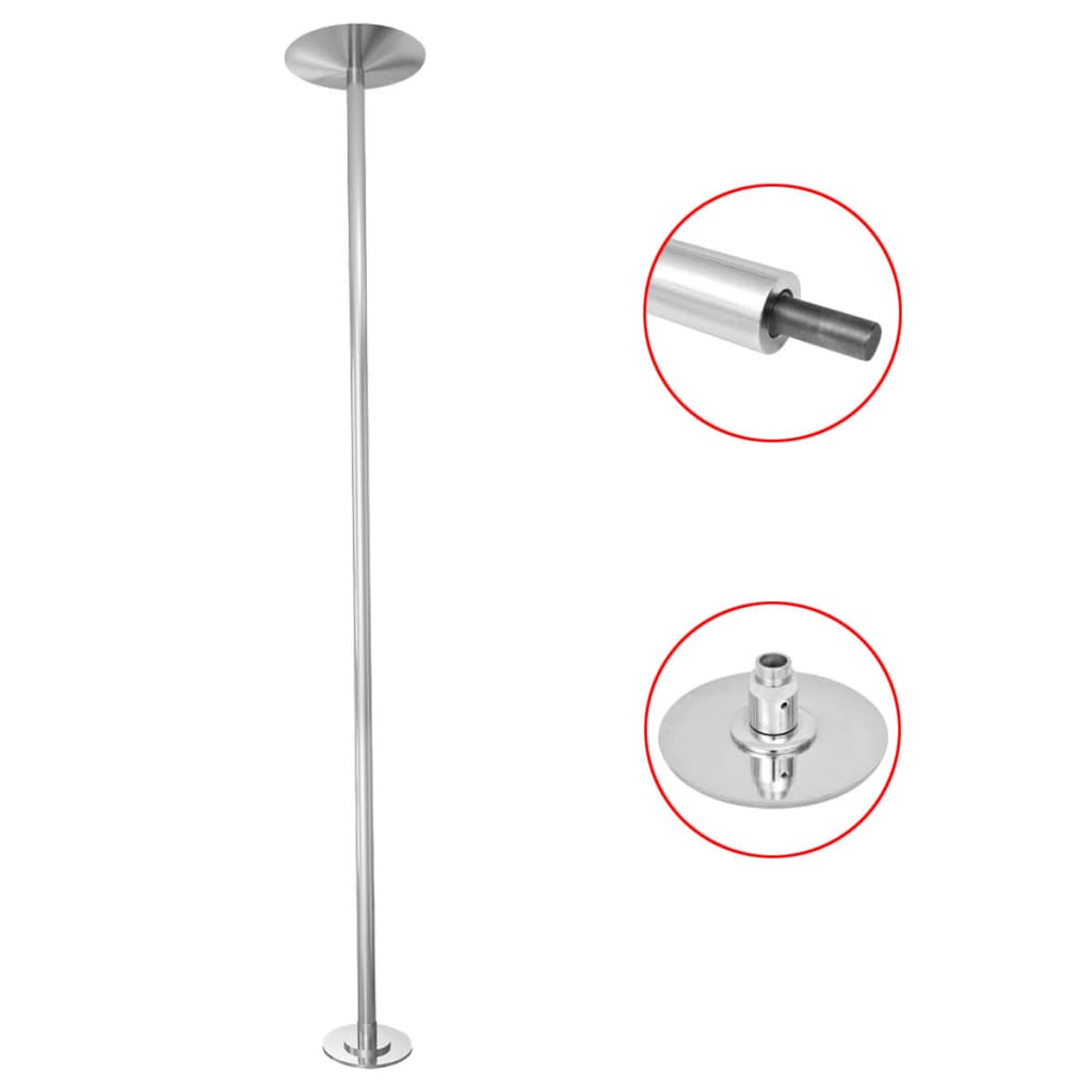 Hochwertige Tanzstange Pole Dance 45Mm Verstellbare Höhe 224 - 275 Cm