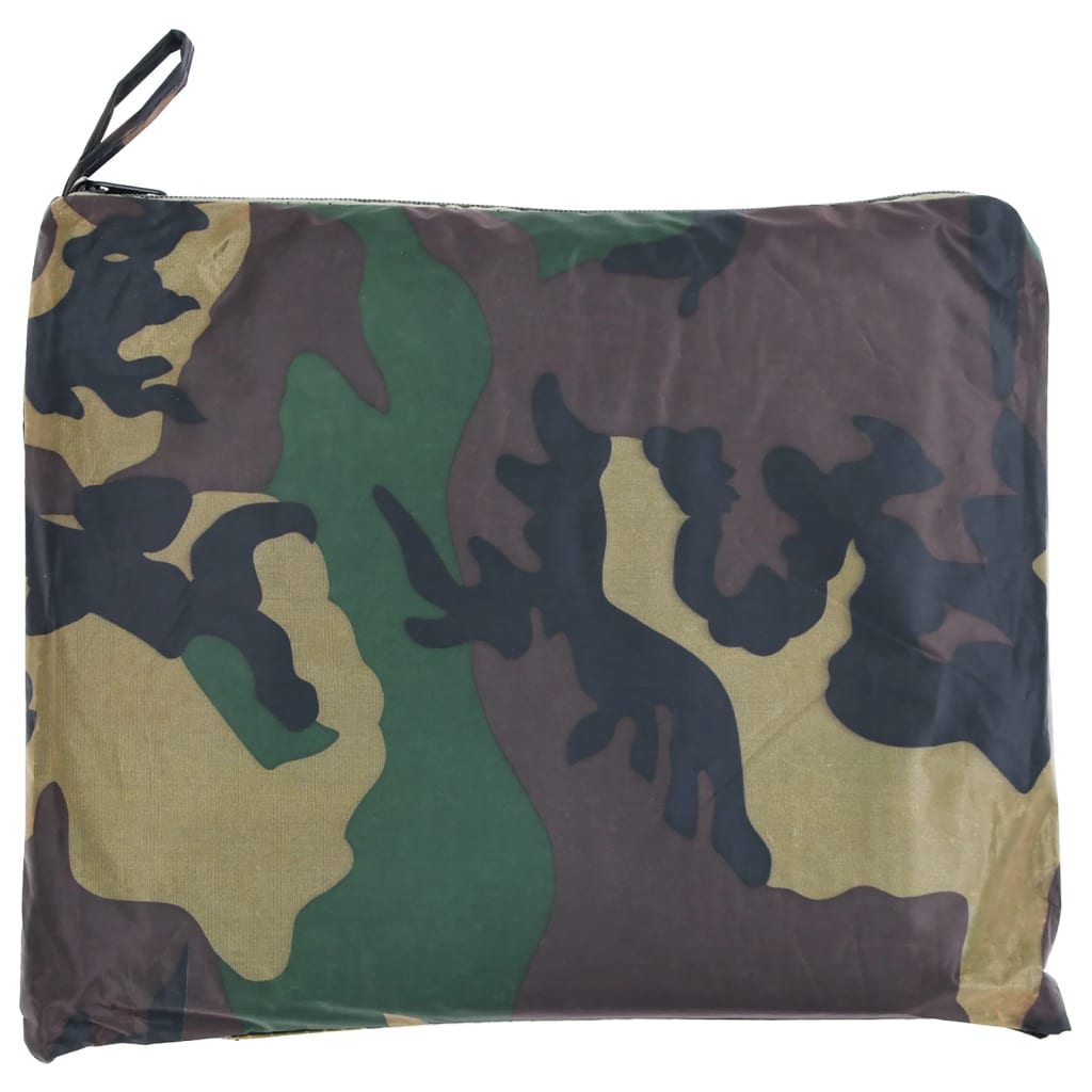 Wasserdichter Armee-Regenponcho Für Camping/Wandern Tarnung