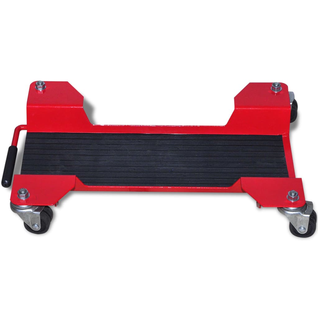 Motorrad-Rangierhilfe Rot Rot