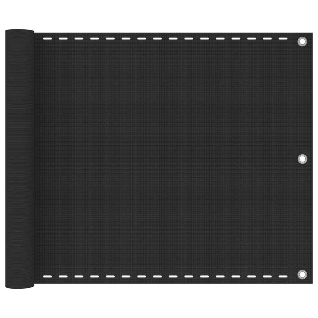 Balkon-Sichtschutz Hdpe Anthrazit