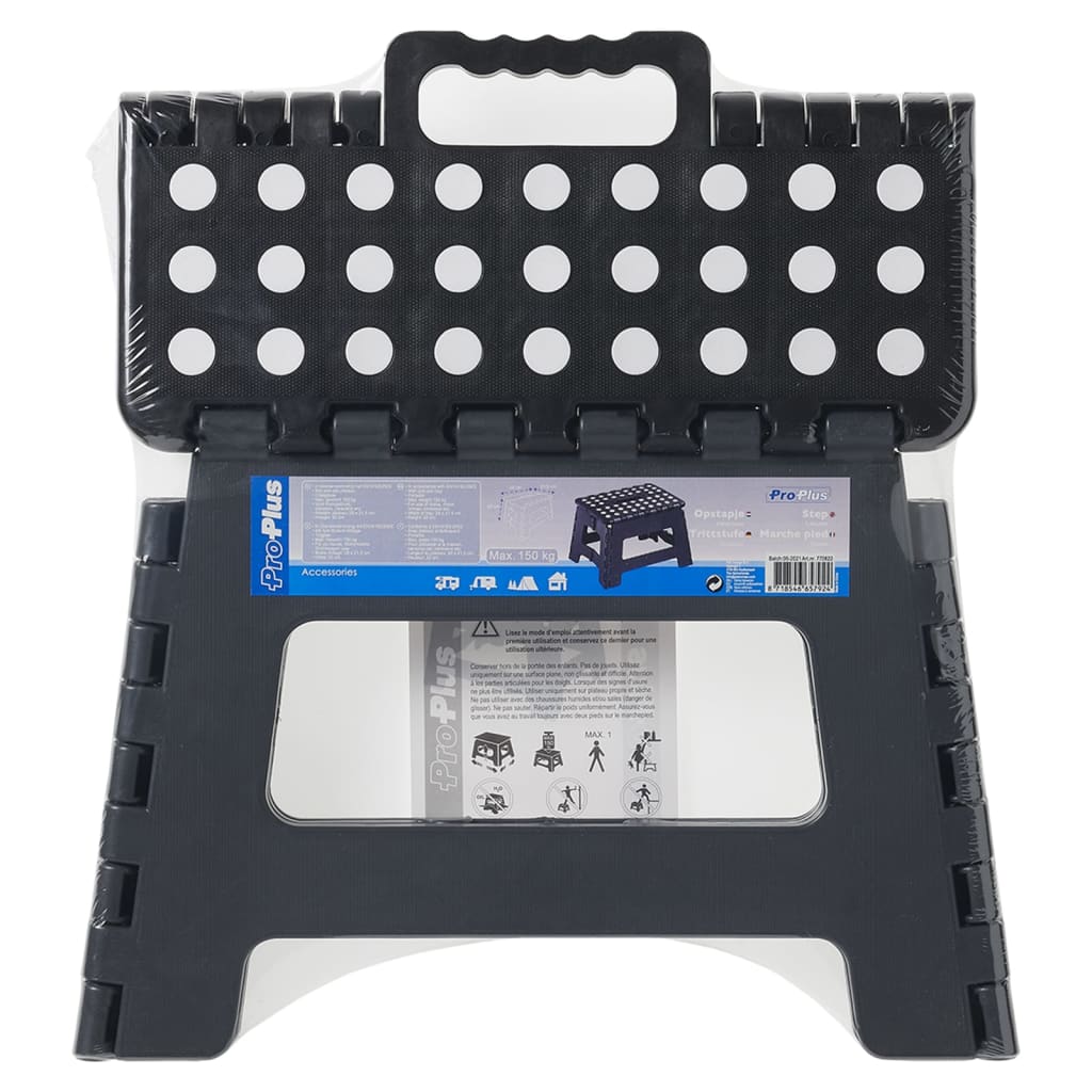 Proplus Klappbarer Tritthocker Für Wohnwagen 770822
