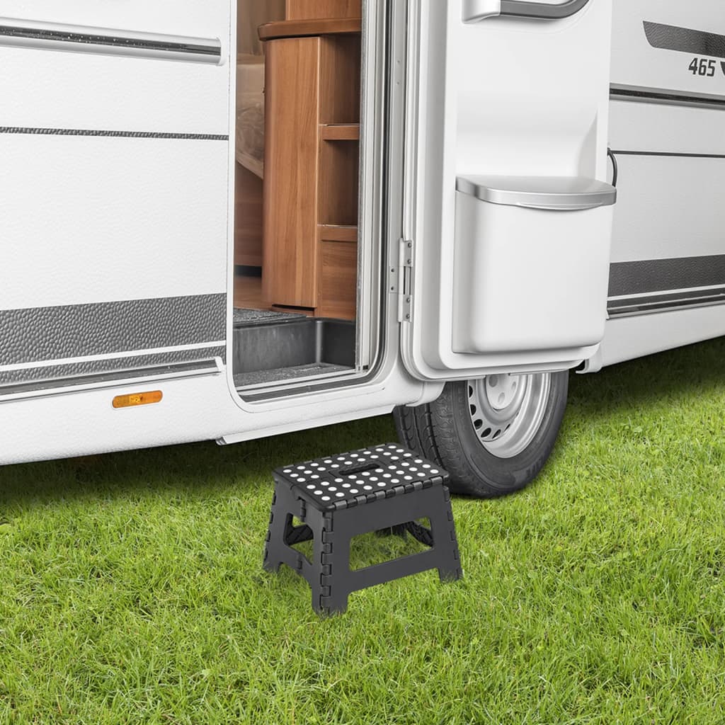 Proplus Klappbarer Tritthocker Für Wohnwagen 770822