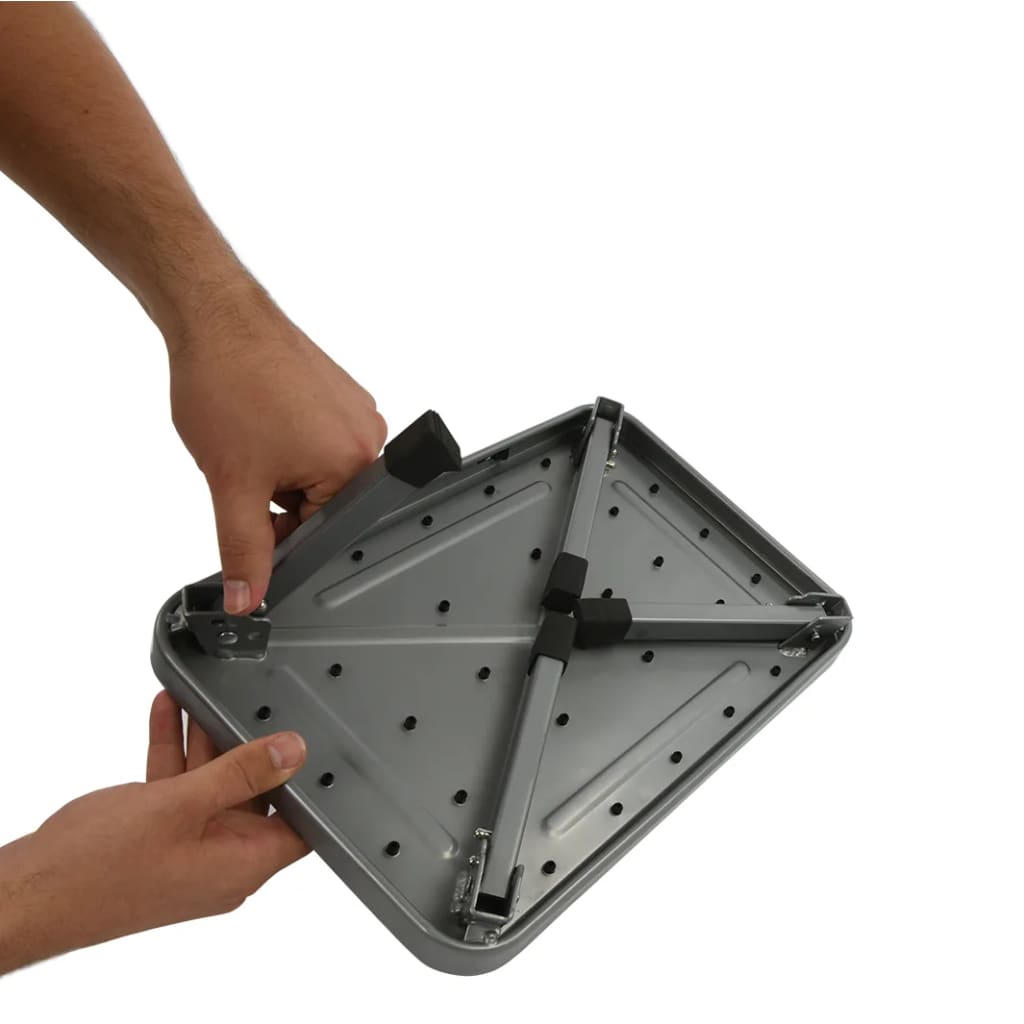 Proplus Klappbarer Tritthocker Einstufig 150 Kg Metall
