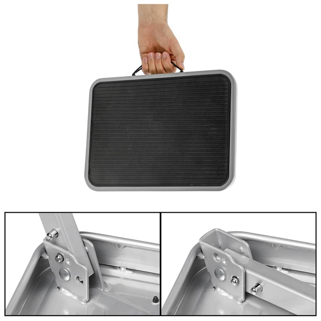 Proplus Klappbarer Tritthocker Einstufig 150 Kg Metall