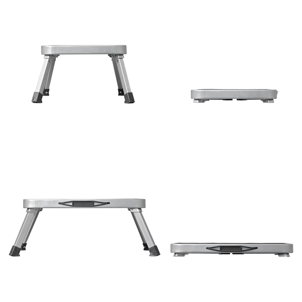 Proplus Klappbarer Tritthocker Einstufig 150 Kg Metall