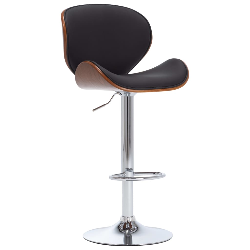 Barhocker Taupe Stoff