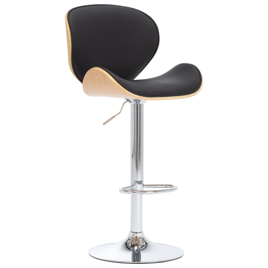 Barhocker Taupe Stoff