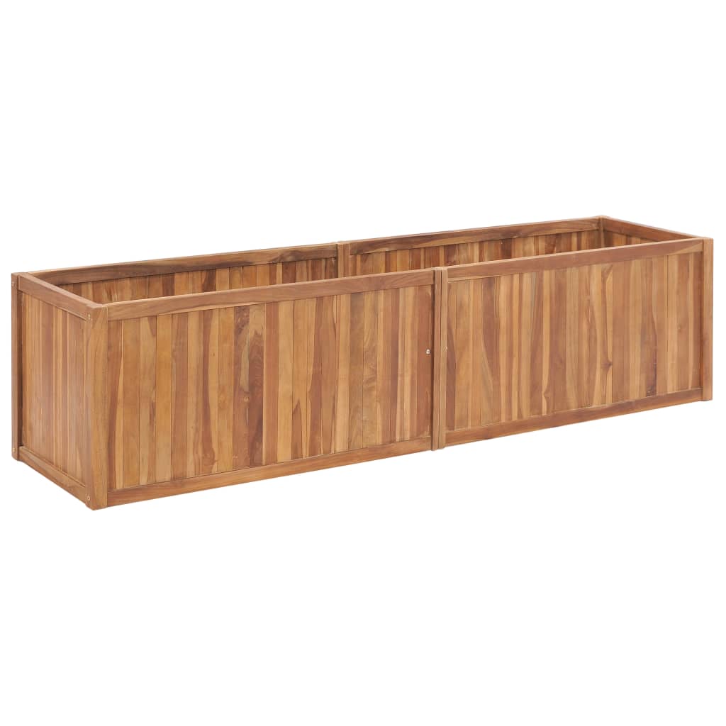 Hochbeet Massivholz Teak