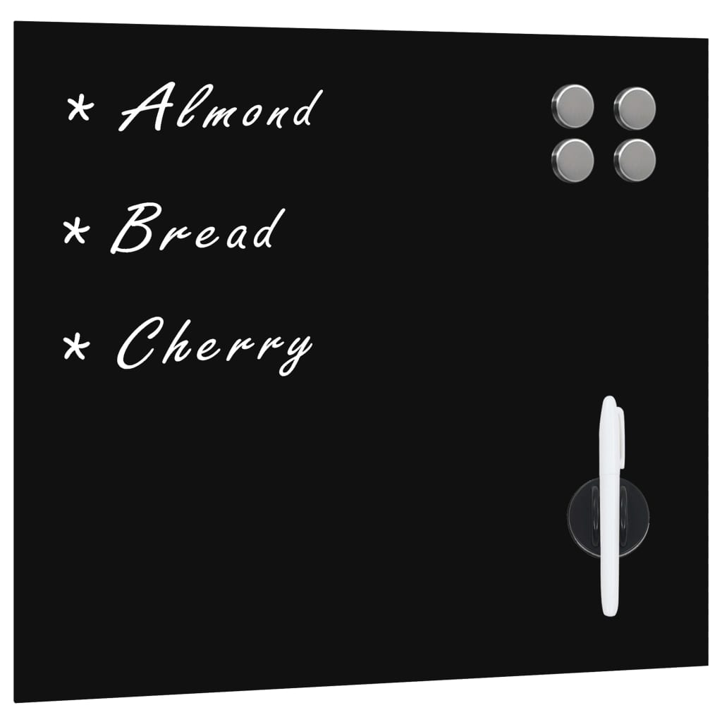 Magnetisches Whiteboard Wandmontage Glas