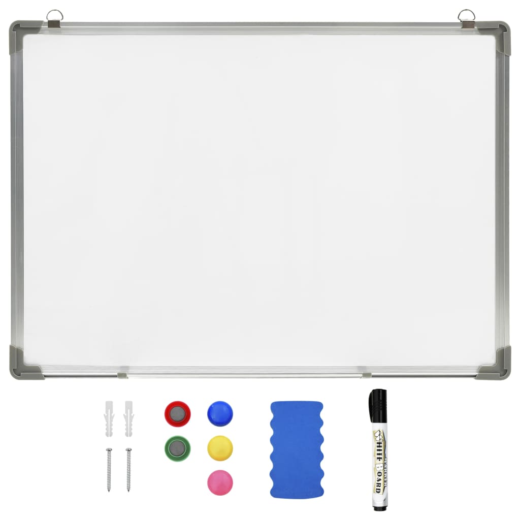 Magnetisches Whiteboard Weiß Stahl