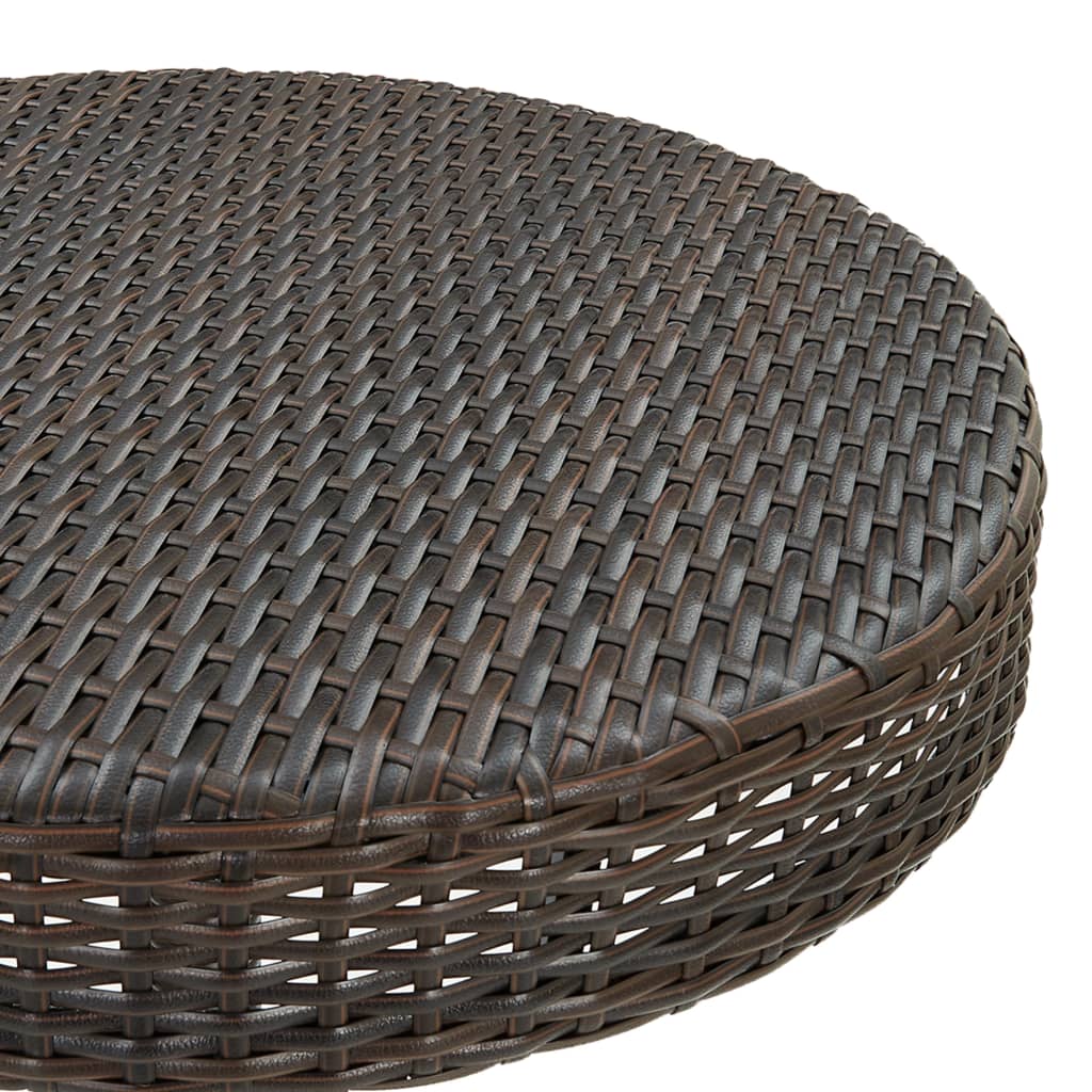 Gartentisch 75,5X106 Cm Poly Rattan