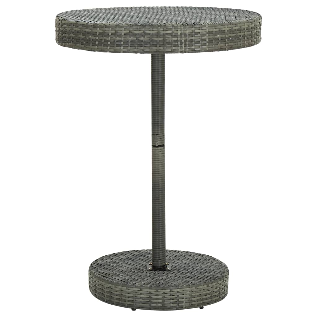 Gartentisch 75,5X106 Cm Poly Rattan