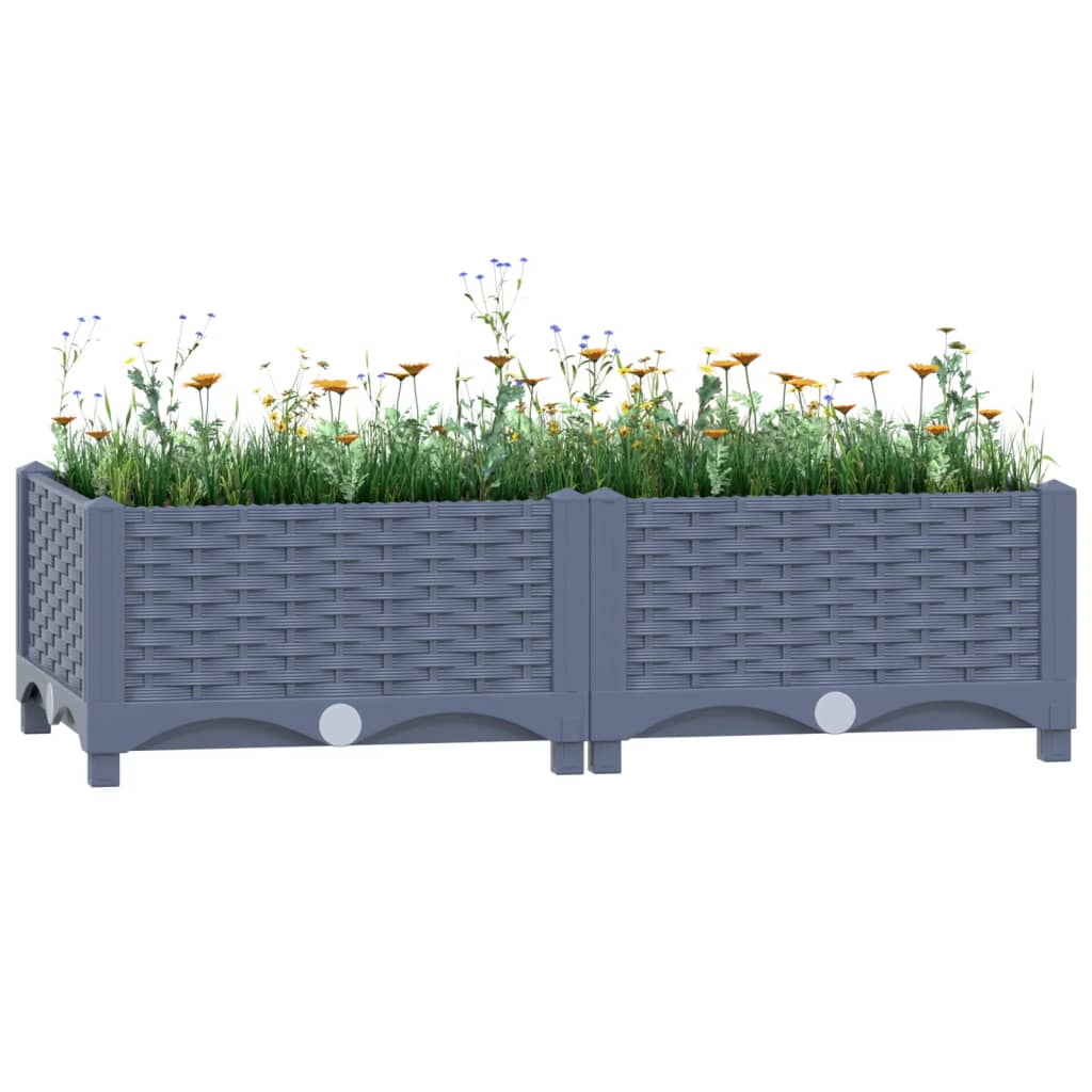 Hochbeet 80X80X38 Cm Polypropylen