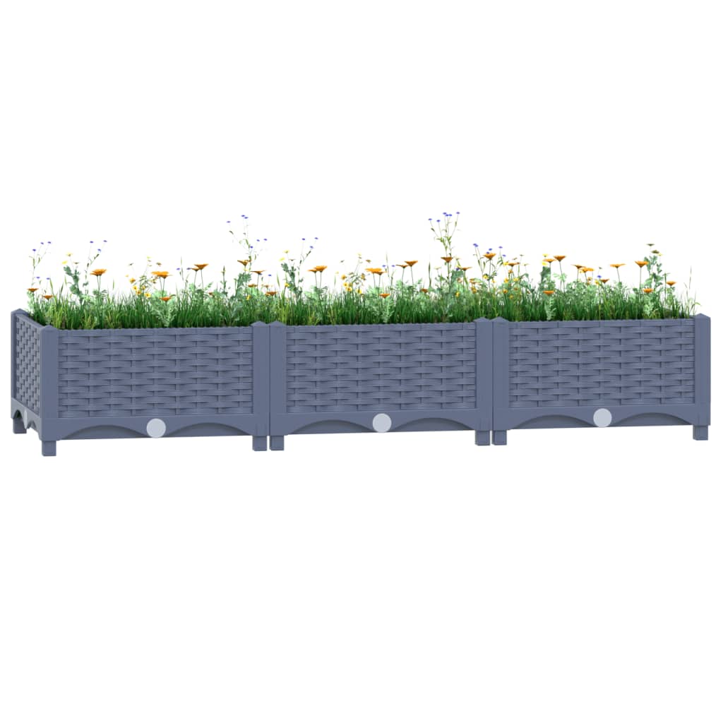 Hochbeet 80X80X38 Cm Polypropylen