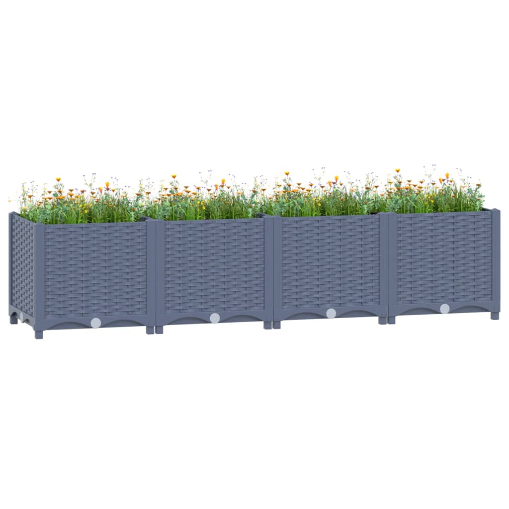 Hochbeet 80X80X38 Cm Polypropylen