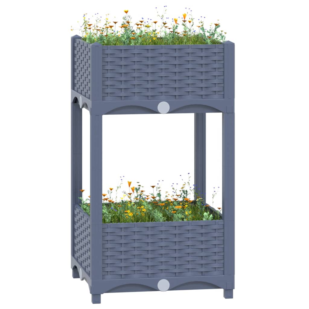 Hochbeet 80X80X38 Cm Polypropylen