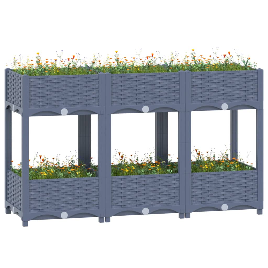 Hochbeet 80X80X38 Cm Polypropylen