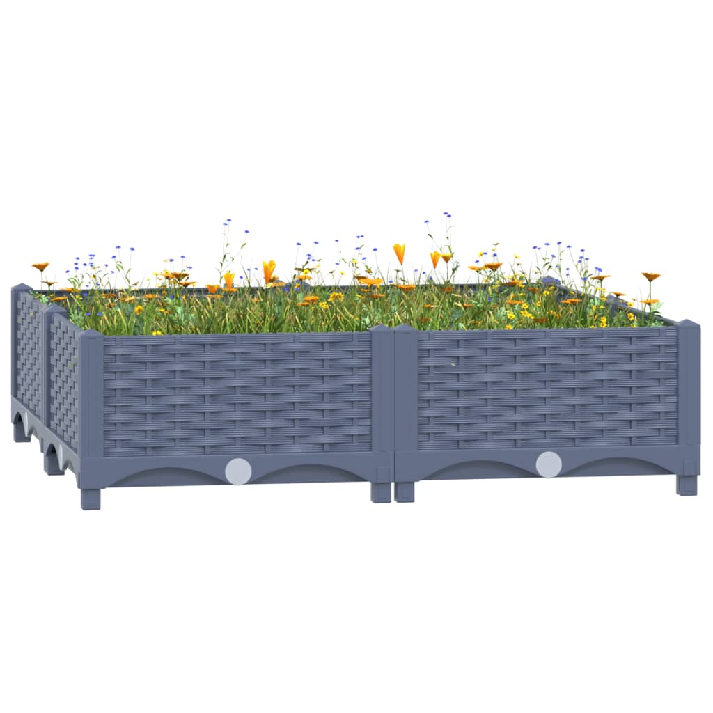 Hochbeet 80X80X38 Cm Polypropylen