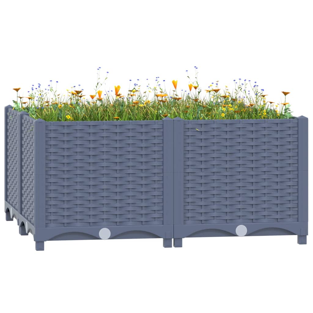 Hochbeet 80X80X38 Cm Polypropylen