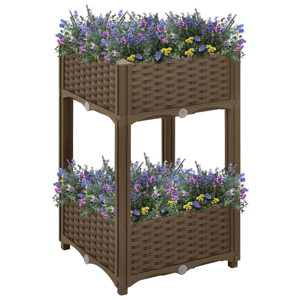 Hochbeet 80X80X38 Cm Polypropylen