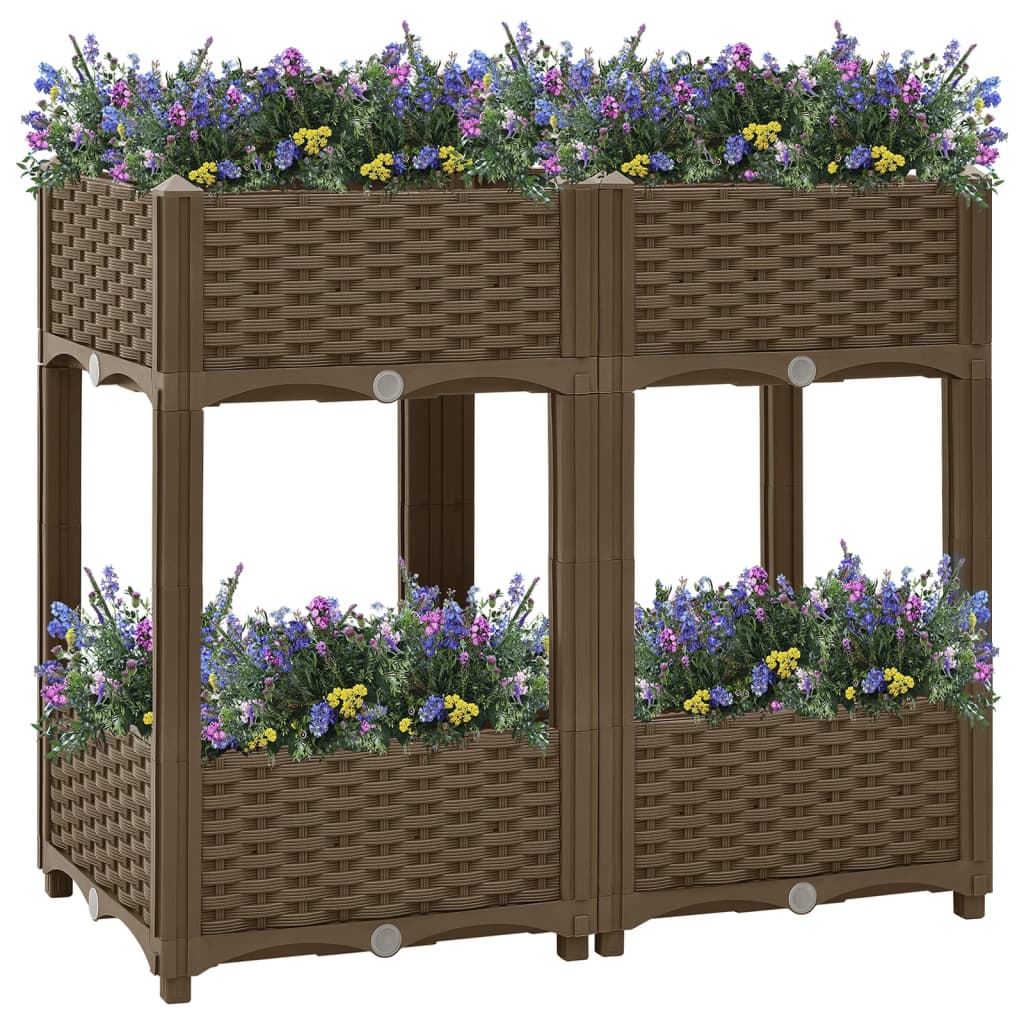 Hochbeet 80X80X38 Cm Polypropylen