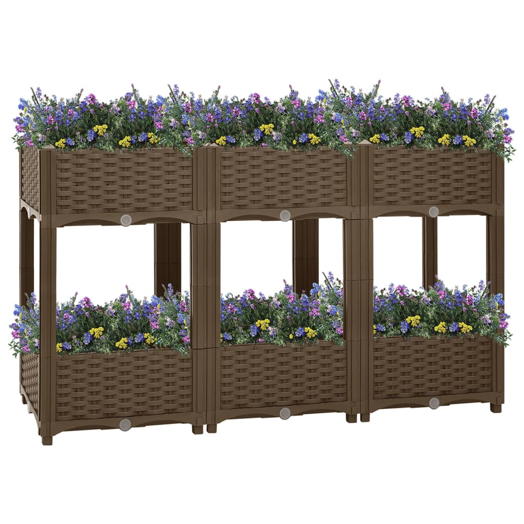 Hochbeet 80X80X38 Cm Polypropylen