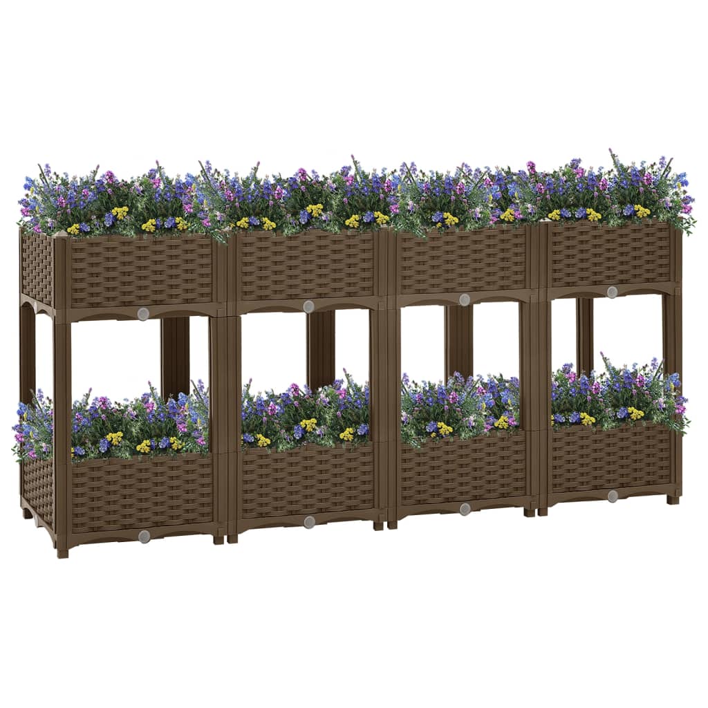 Hochbeet 80X80X38 Cm Polypropylen