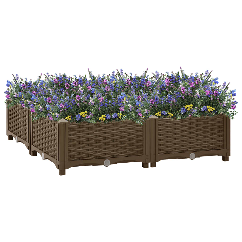 Hochbeet 80X80X38 Cm Polypropylen