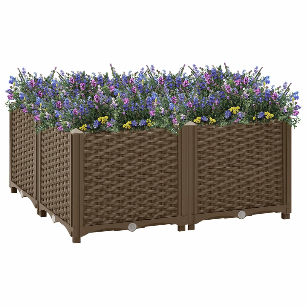 Hochbeet 80X80X38 Cm Polypropylen