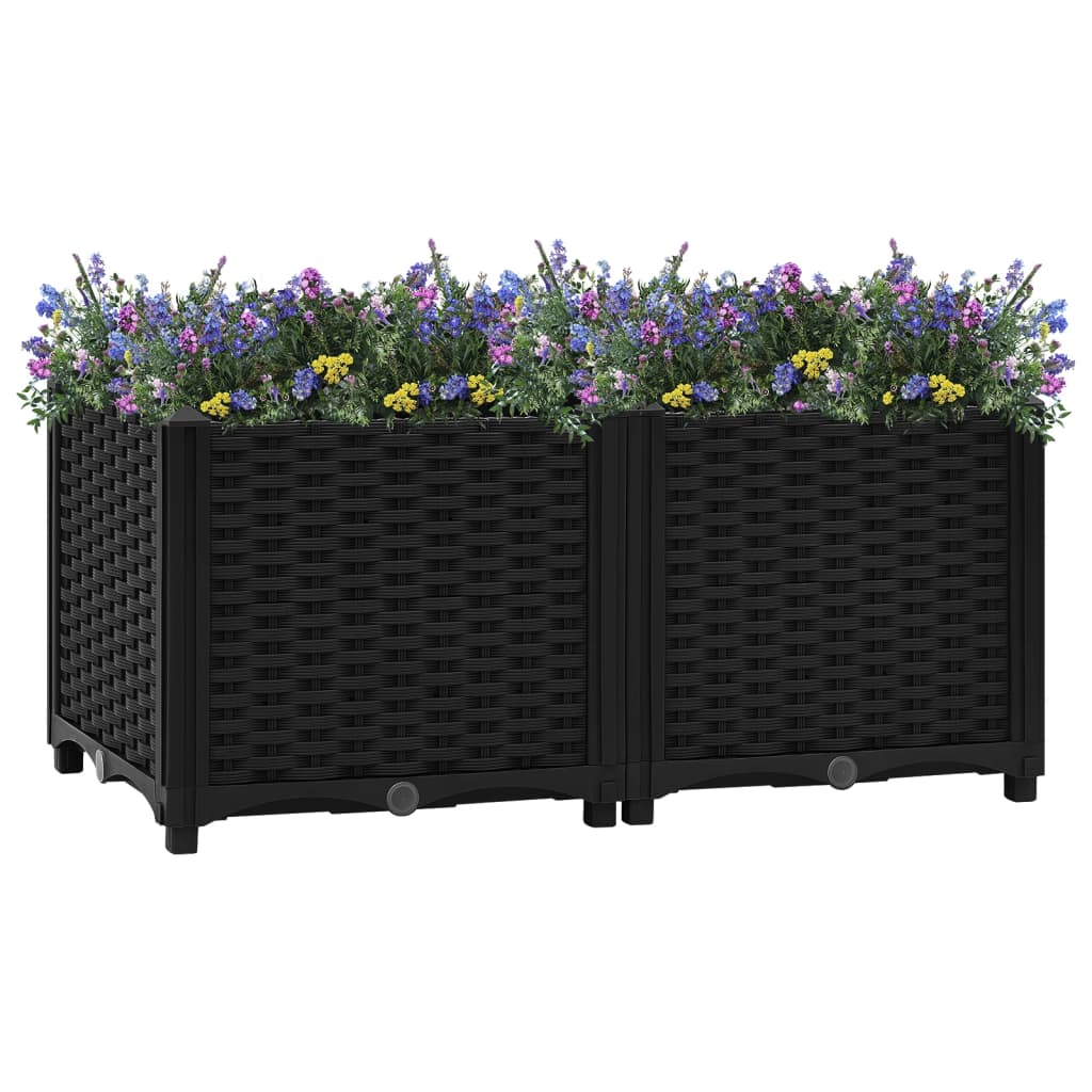 Hochbeet 80X80X38 Cm Polypropylen