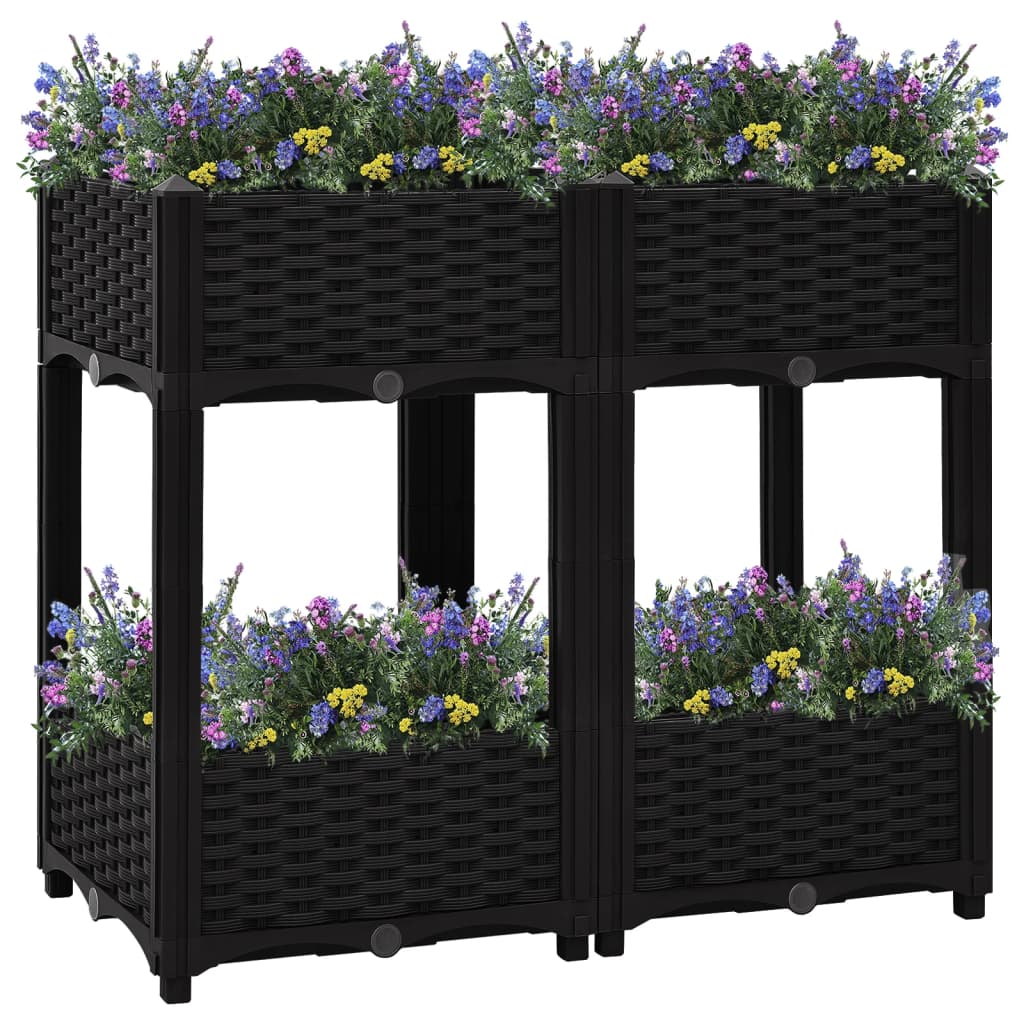 Hochbeet 80X80X38 Cm Polypropylen
