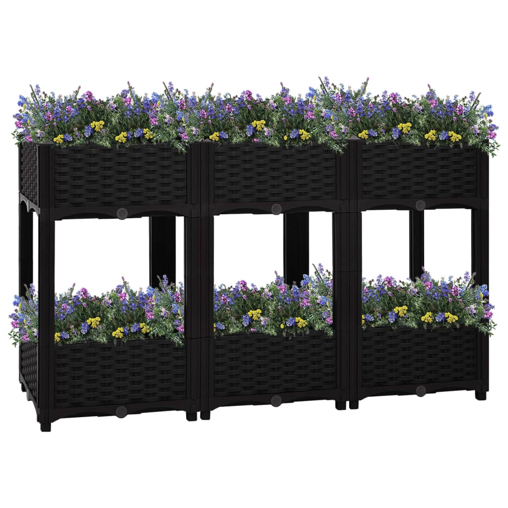 Hochbeet 80X80X38 Cm Polypropylen