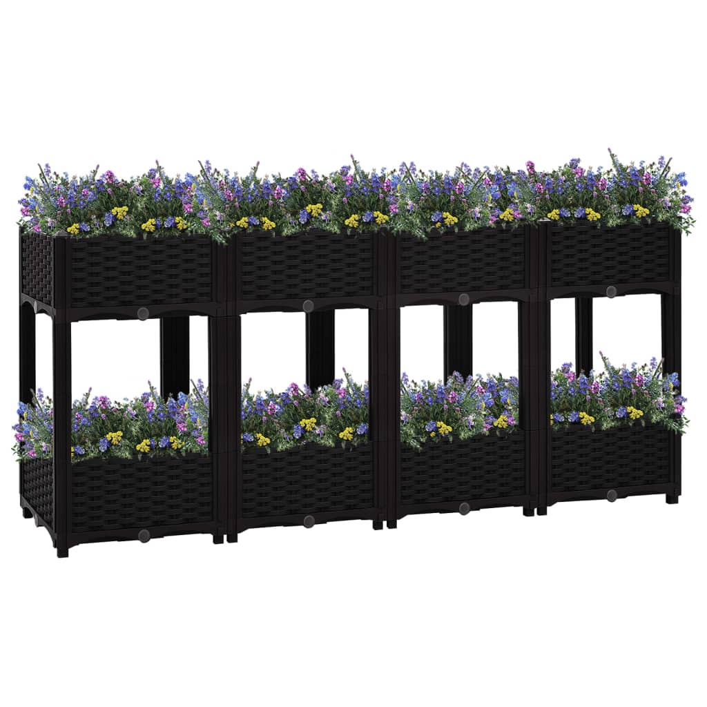 Hochbeet 80X80X38 Cm Polypropylen