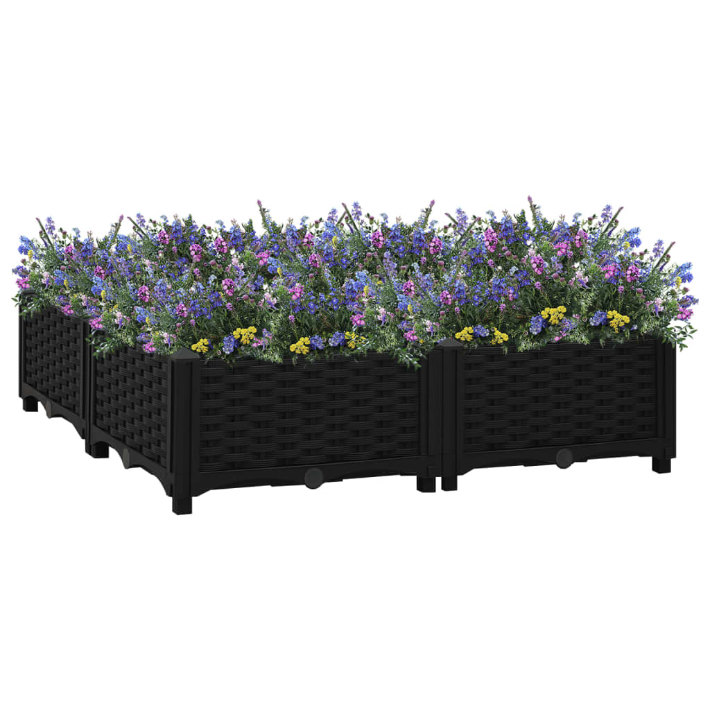Hochbeet 80X80X38 Cm Polypropylen