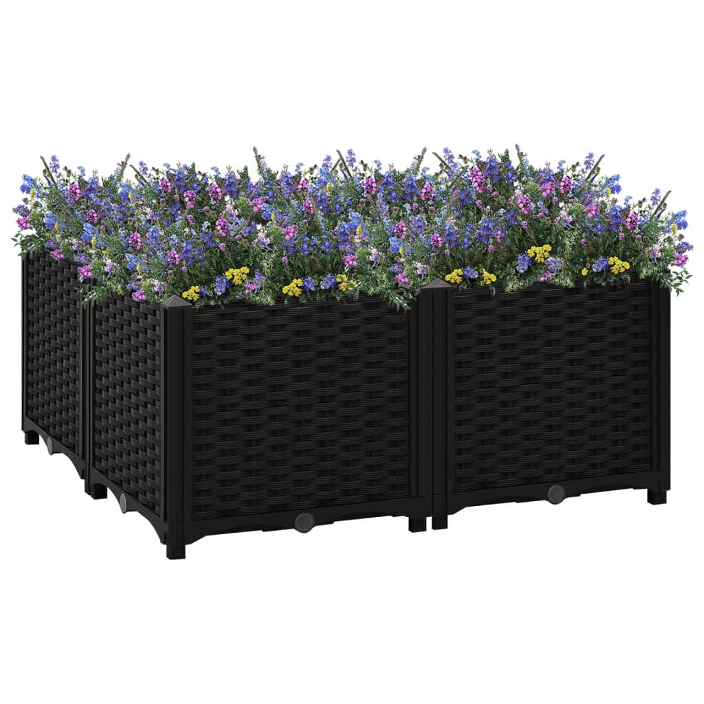 Hochbeet 80X80X38 Cm Polypropylen